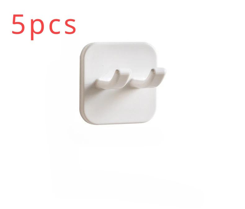 Hook Socket Wall Coat Racks Keys Hanger Wall Hanging Hooks Bathroom Accessories Keys Holder Keychain Storage Rack Home Garden