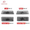 Air conditioning vent toggle piece outlet card clip wind direction plectrum knob For BMW 3 series E90 E91 E92 E93