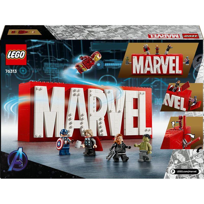 LEGO Логотип и минифигурки Marvel