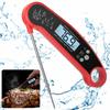 Folding Food Thermometer Lcd Backlight Display Accurate Temperature Measurement Kitchen Supply for Cooking