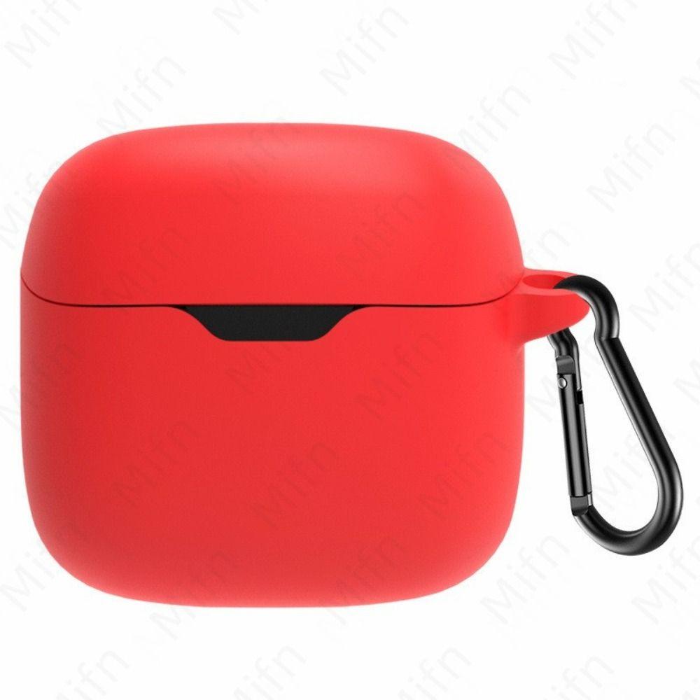 Silicone Earphone Case Soft Earphone Storage Case for JBL TUNE FLEX Home/Travel