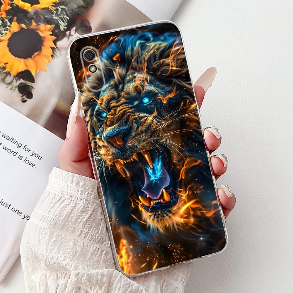 Чехол для Xiaomi Redmi 9A Новый Модный Расписной Чехол 6.53'' Мягкий Тонкий Чехол для Телефона Для Xiaomi Redmi 9AT 9A Redmi9A T Задняя Крышка Сумки