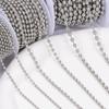 Stainless Steel Beaded Chain for DIY Jewelry: Necklace & Bracelet Fashion Design Accessories