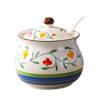 Colorful Ceramic Seasoning Jars Set