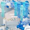 6PCS Jellyfish Paper Lanterns Under The Sea Party Decorations Hanging Jelly Fish for Mermaid Ocean Themed Birthday Party