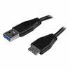 Кабель Startech-USB — Micro USB Startech USB3AUB3MS Черный
