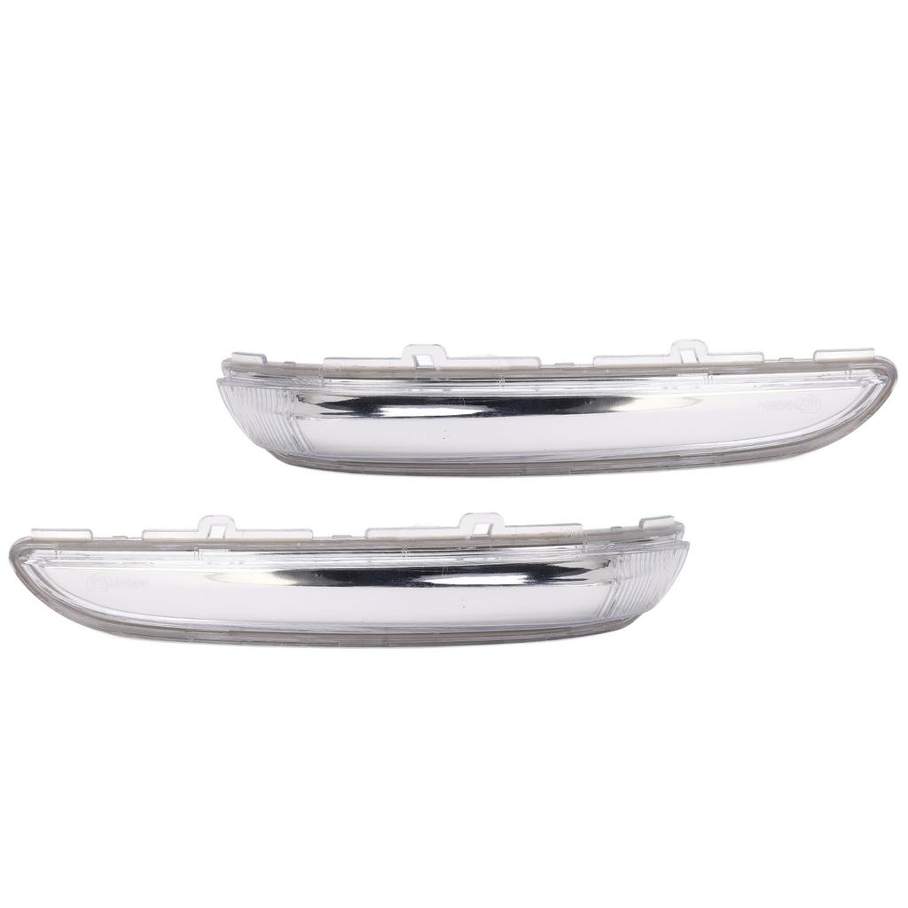 1 Pair Rearview Mirror Turn Signal Shell 9814464680 Wing Mirror Indicator Lamp Lens Replacement for
