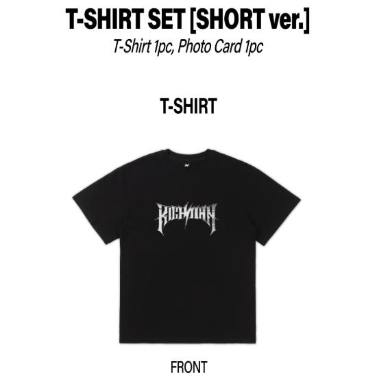 Предзаказ aespa WEEK Набор футболки Rich Man Короткая версия