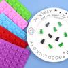 Reposteria Gummy Bears Silicone Mold Dropper Pastry Molds Creatives Bakeware Kitchen Decorating Tools Baking Styling 50Grids Bar