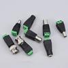 Female Male DC BNC Connector 2.1*5.5mm DC Jack Power Audio Adapter Electrical Wire Converter For RGB LED Strip Light CCTV Camera