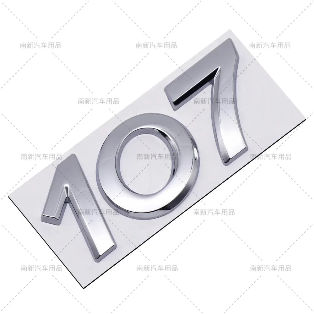 3D Car Sticker Rear Trunk Badge For Peugeot 206 207 301 307 308 408 508 2008 YTWY3 3008 4008 5008 Letters Replace Emblem Accessories