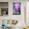 Group Hanging Painting Film And Television Animation Peripheral Poster Scroll Painting Indoor Bedroom Decoration Painting