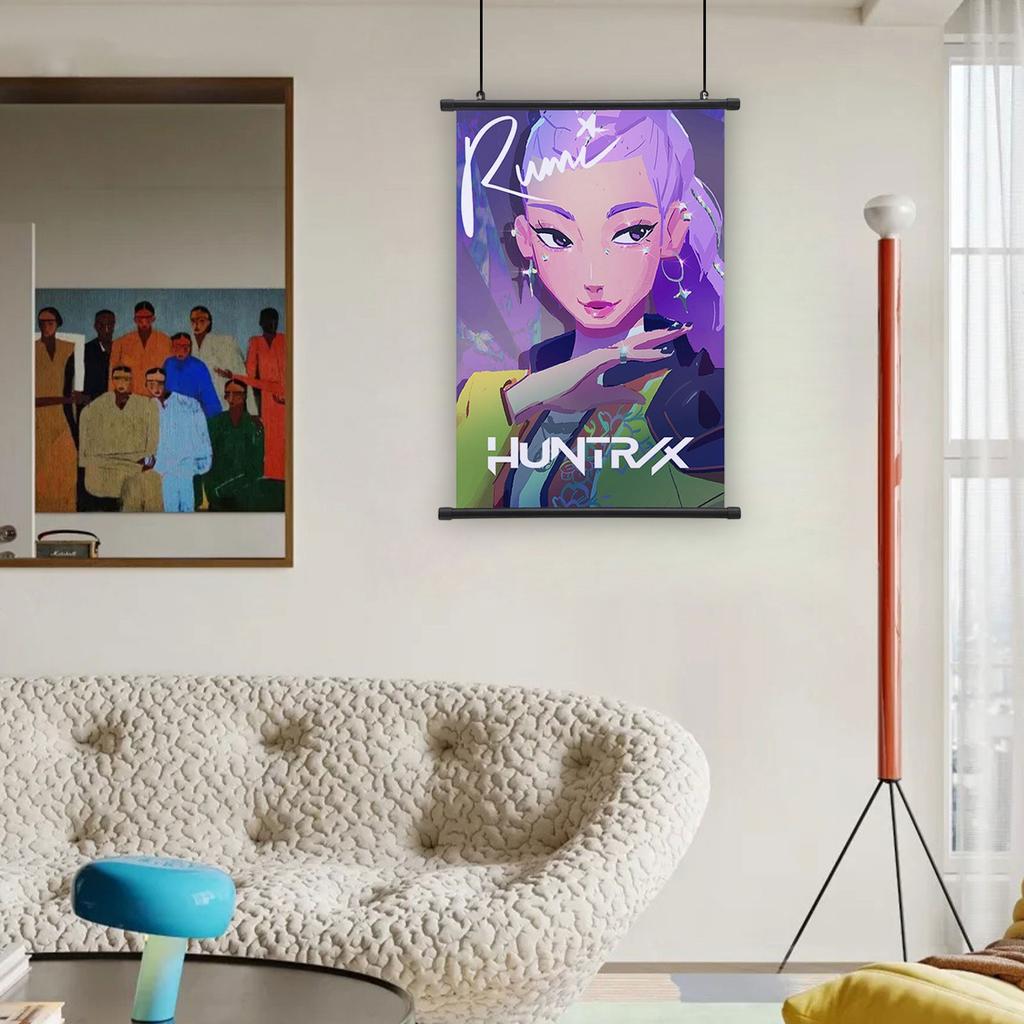 Group Hanging Painting Film And Television Animation Peripheral Poster Scroll Painting Indoor Bedroom Decoration Painting