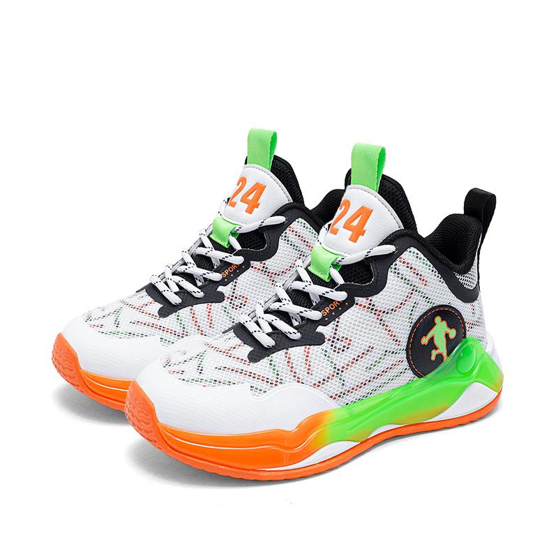 Children's Shoes Boys' Children's Light Sports Shoes New CuHK Children's Shock-absorbing Non-slip Basketball Shoes