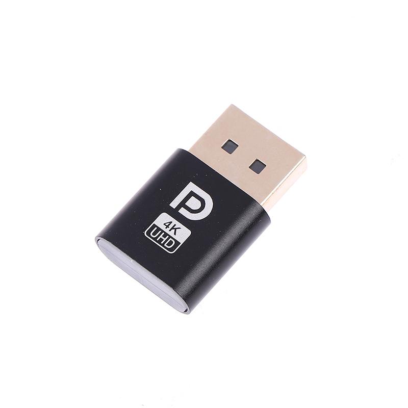 4K Displayport Dummy Plug DP Виртуальный Адаптер Дисплея Настольные Аксессуары Для ПК Графической Видеокарты