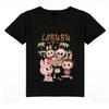 Kids 2D Tee Labubu T-shirt Children Short-sleeved