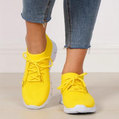 Женские кроссовки Slip on Mesh Light Breathable Shoes Woman Walking Platform Comfort Casual Fashion Female No Slip Tenis