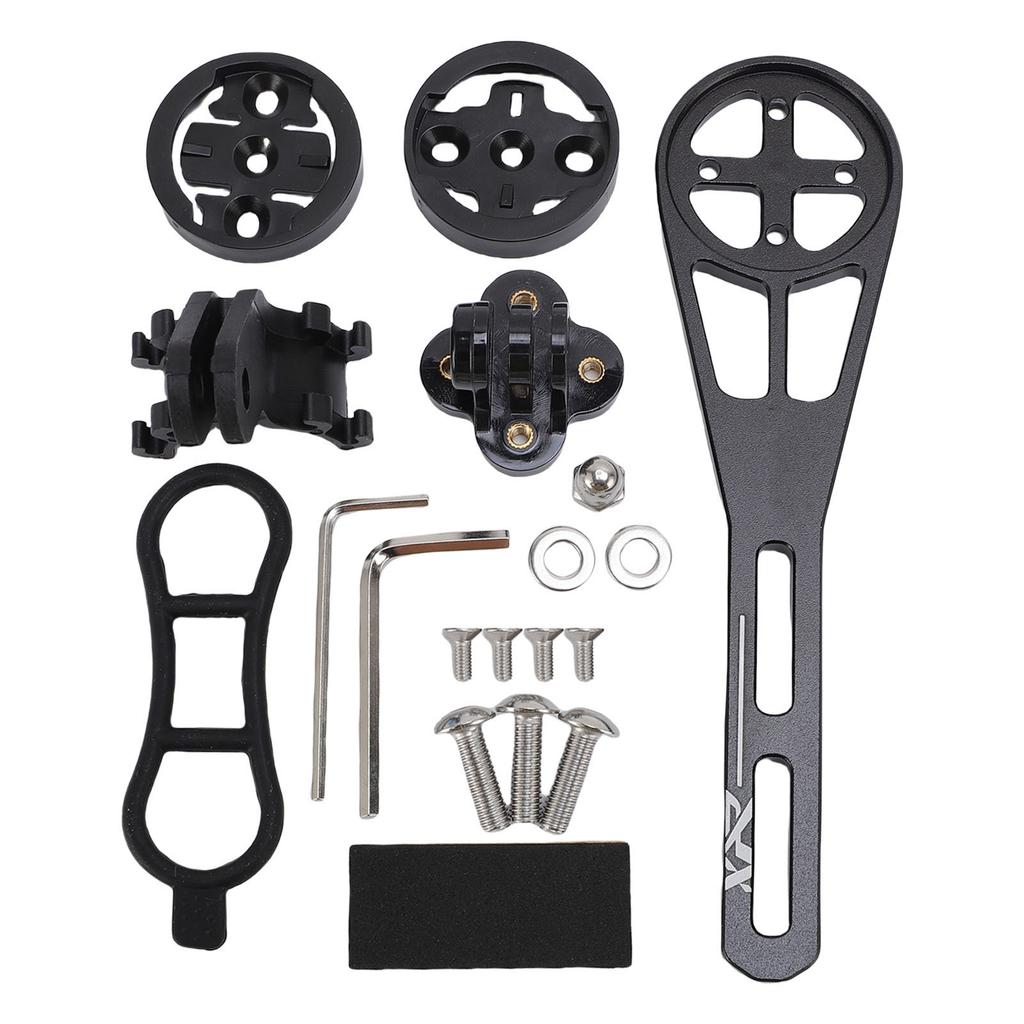 Handlebar Out Front Bike Cycling Computer Mount Extended Road Bike Computer Mount Adjustable Angle Aluminum Alloy