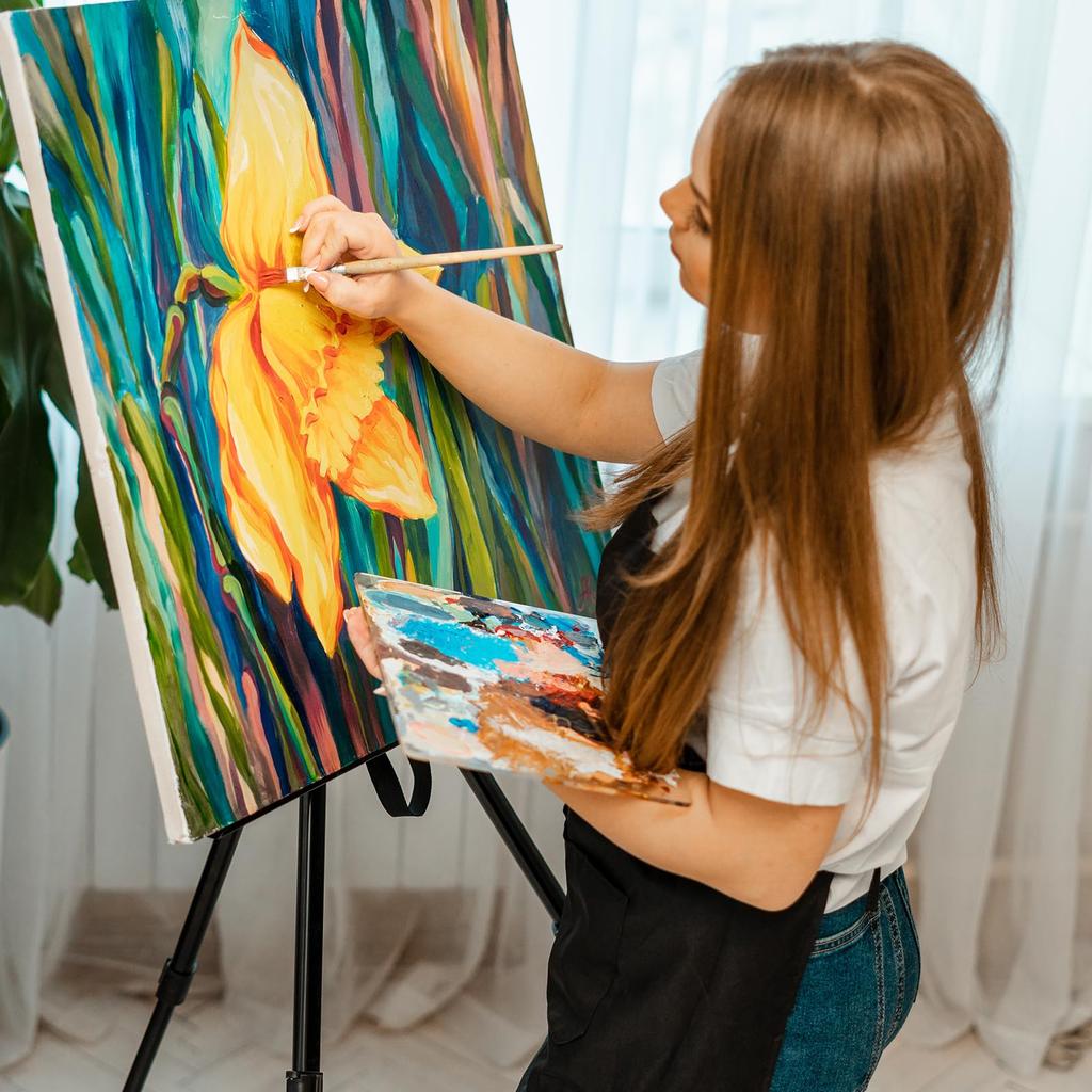 PATIKIL Sign Easel 4 шт. Складной держатель для плаката, складной презентационный напольный мольберт для свадебного плаката и фото, черная подставка, дисплей,