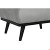 Banc Banquette - DKD Home Decor - Noir/Gris - Polyester - Style Contemporain - À Monter Soi-même