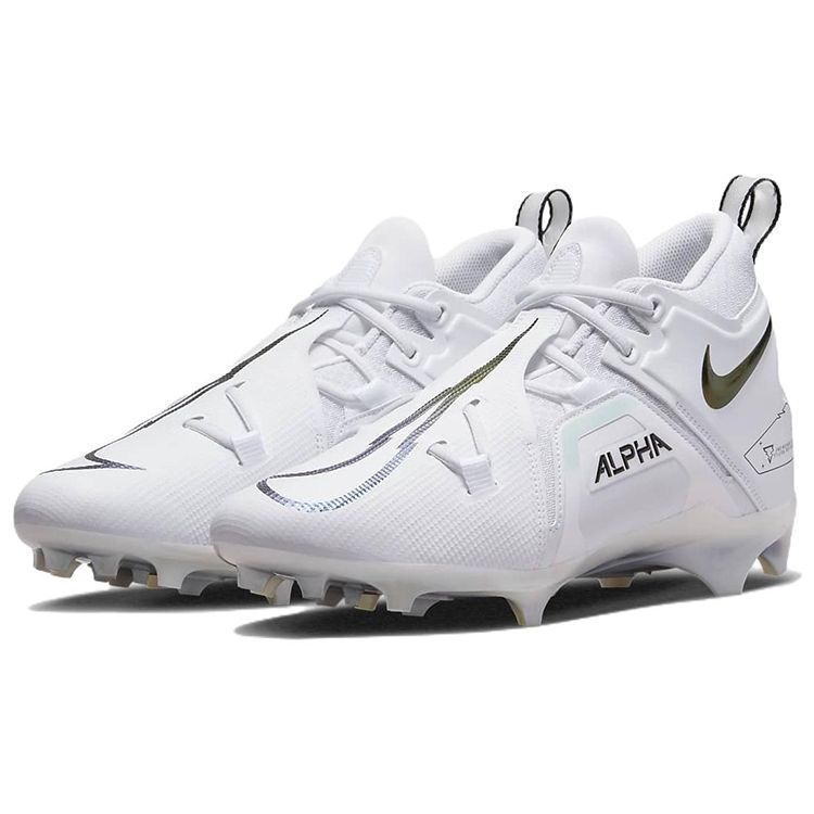 Nike Alpha Menace Pro 3 Белые Черные Золотые Мужские Кроссовки CT6649-105
