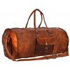 Handmade Leather Travel Duffel Weekend Men Gym Luggage Vintage Overnight Bag