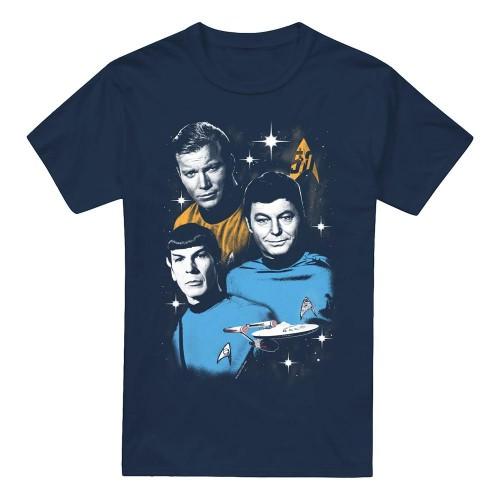 STAR TREK Мужская футболка All Star с круглым вырезом