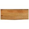 VidaXL Table Top with Live Edge 90x40x2.5 Cm Solid Mango Wood 370539