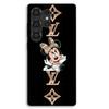 Чехол для телефона - MANIACASE - Samsung Galaxy S25 Ultra - Силикон TPU - Минни LV - Черный фон