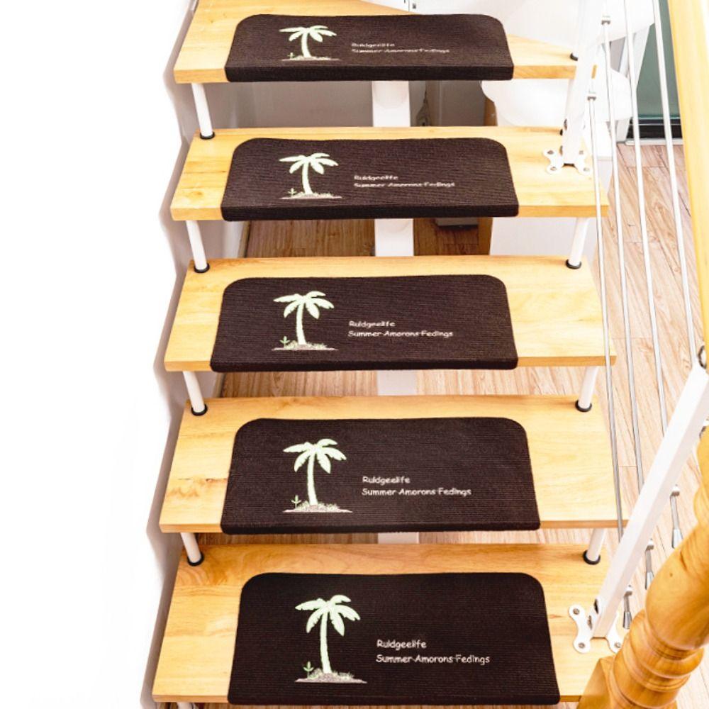 Напольный ковер самоклеящийся безопасный бесшумный водопоглощающий напольный коврик коврик для ступеней ковер накладка на ступени коврик для лестницы