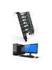 Внутренний USB-конвертер-хаб PCI-E на 7-портовый USB3.0 адаптер расширения для настольного ПК хост-карта поддержка 10/8/7/XP-