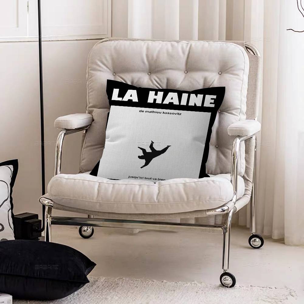 La Haine Movie Pillow Gifts Home Office Furnishings Bedroom Sofa Car Cushion Cover case 45x45cm