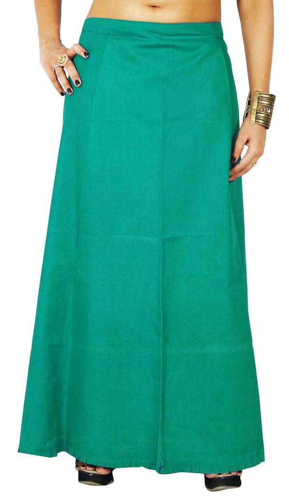 Твердым хлопком Болливуда сшитая Инскирд подкладка индийской юбки для сари