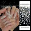 100pcs Super Glitter Mini Zircon 3D ail Art Decorations Accessories Manicure Garment Rhinestone R2X3