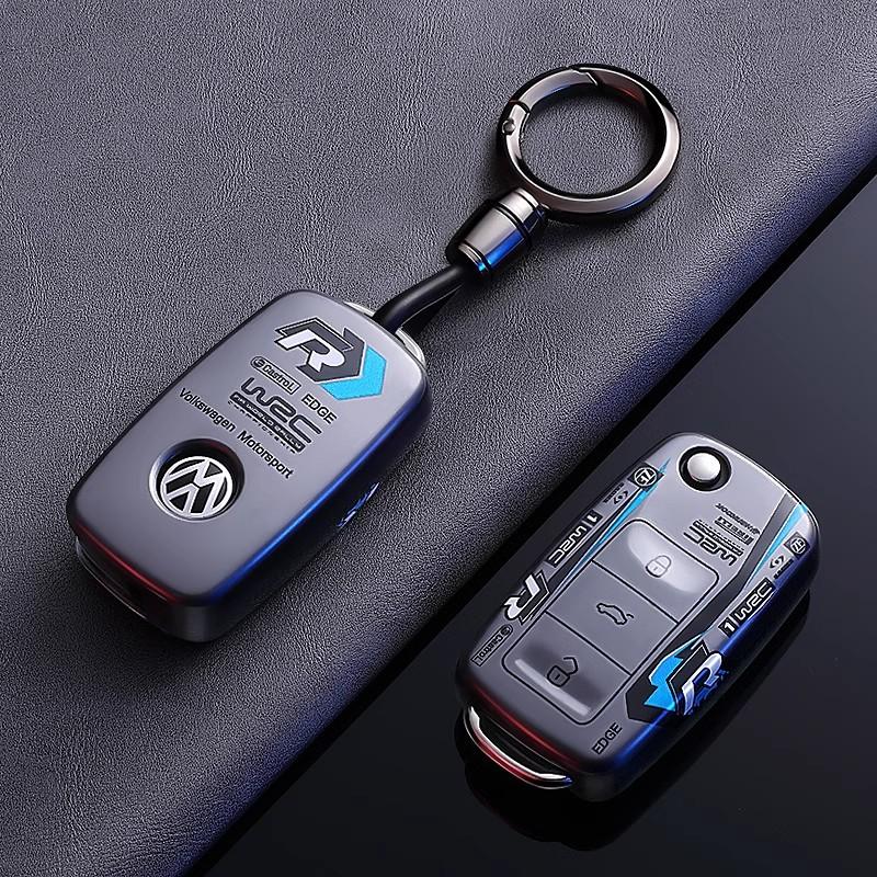 Car TPU Key Cover Fob Case Shell For Volkswagen VW Polo Tiguan Golf Jetta Beetle Eos Scirocco Up Transporter Sharan Accessories zr8