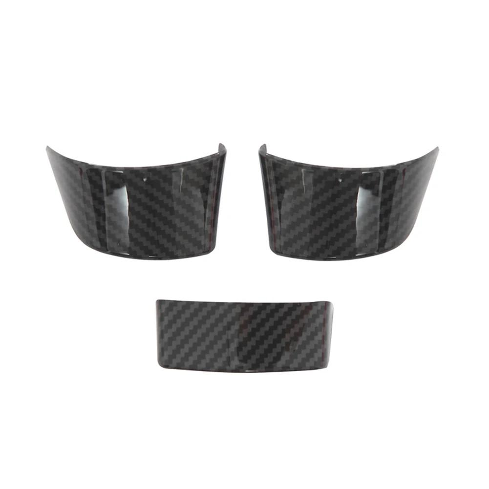 1/2/3 шт. Декоративная накладка на руль автомобиля, наклейка, подходит для Volkswagen VW Golf 5 MK5 Passat B6 Jetta Tiguan 2007-2011