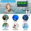 Tuya WiFi 7in1 Water Quality Tester Multi-Parameter Water Analyzer Digital Display PH/ORP/EC/PPM/CF/Humidity/Temperature Monitor