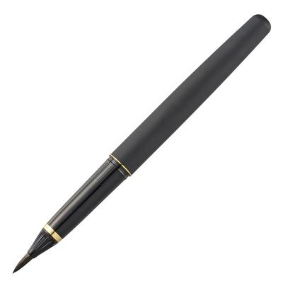 Kuretake Перо-кисть Kuretake Перо-кисть Кожаное Перо, Кисть, Сен, Тон, Черный, DV145-1