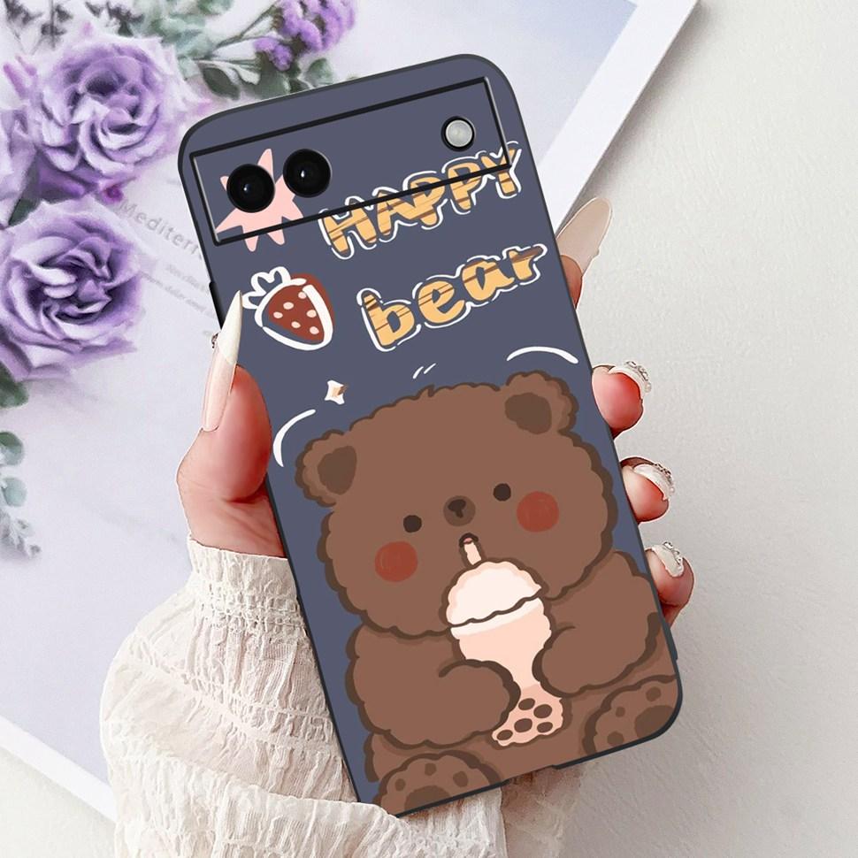Luxury Painted Cover For Google Pixel 6A Case Soft Silicone Phone Case For Google Pixel 6A Google6A 2022 Back Cover 6.1"