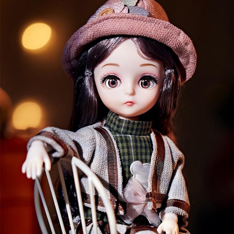 Изысканно выполненная BJD кукла с тематикой 12 знаков зодиака. Полный набор с одеждой, мягким париком и виниловой головой!