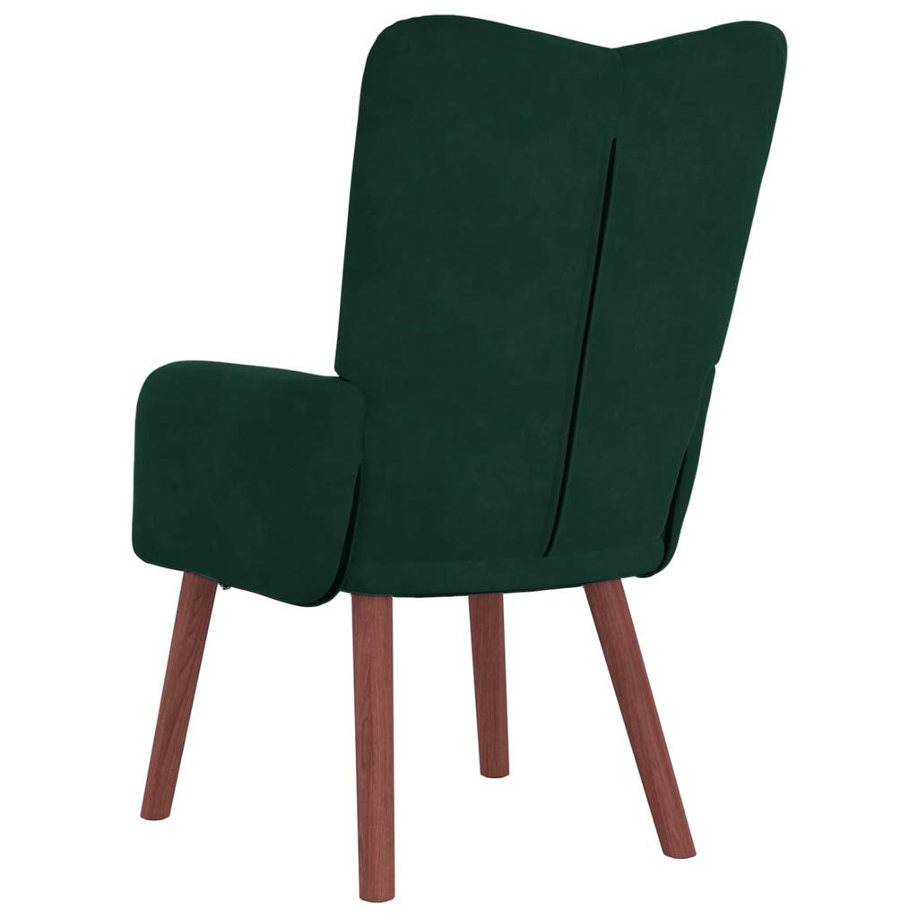 Armchair Dark Green 63 x 67 x 94 cm Velvet