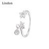 Классическое кольцо Lindon из медного сплава с цирконием, женские ювелирные изделия, свадебный подарок для вечеринки