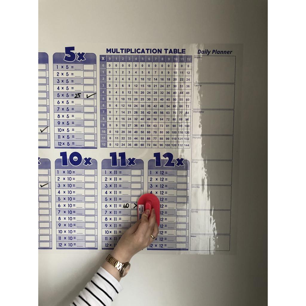 Образовательная таблица умножения для детей начальной школы Образование Blackboard Smart Paper Board Set