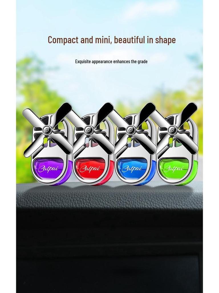 Creative Four-Leaf Pinwheel Car Air Freshener & Aroma Diffuser