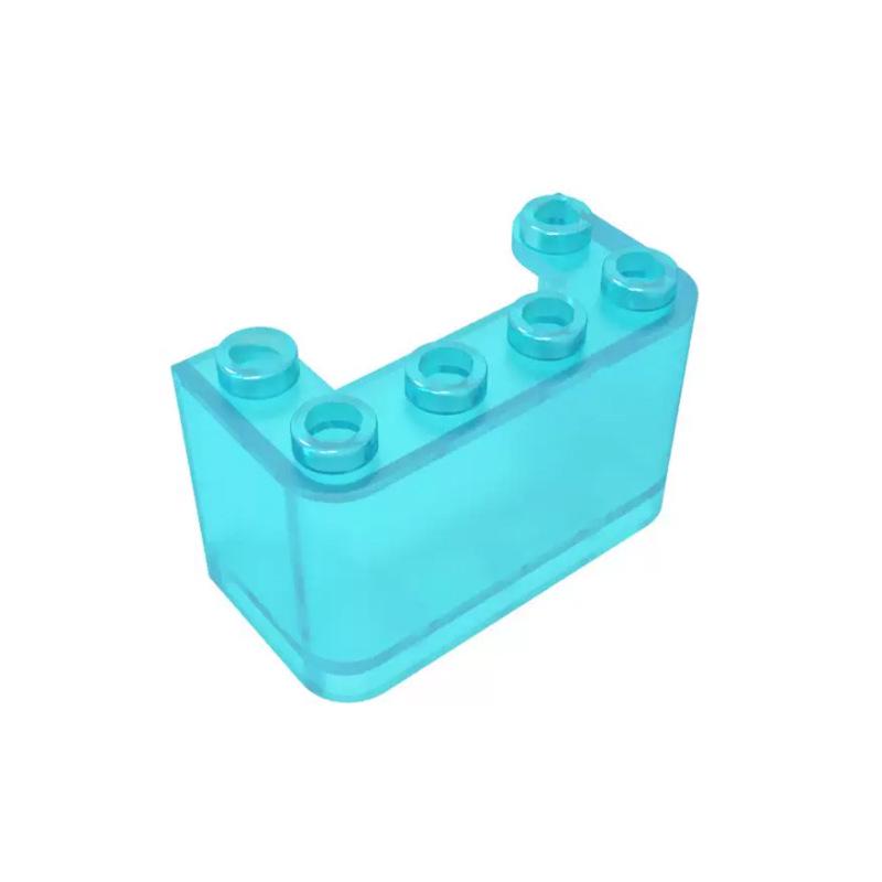 Pin Gao 2x4x2 Windshield Building Block Accessories 4594 MOC Interlocking Parts