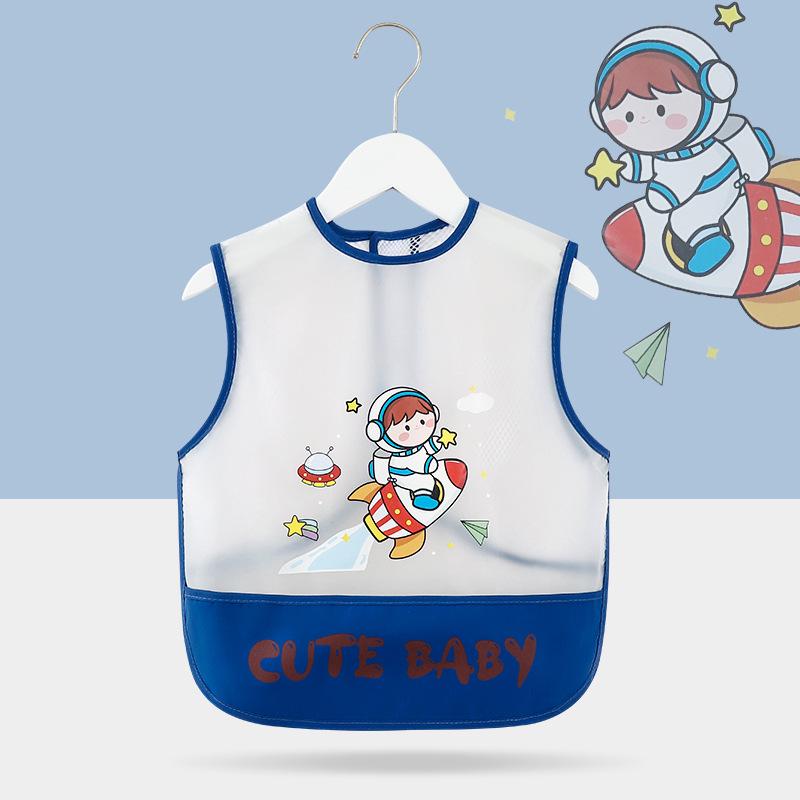 Дышащий сетчатый детский слюнявчик: Водонепроницаемый, Не требующий стирки, Защищающий от грязи слюнявчик для младенцев и детей