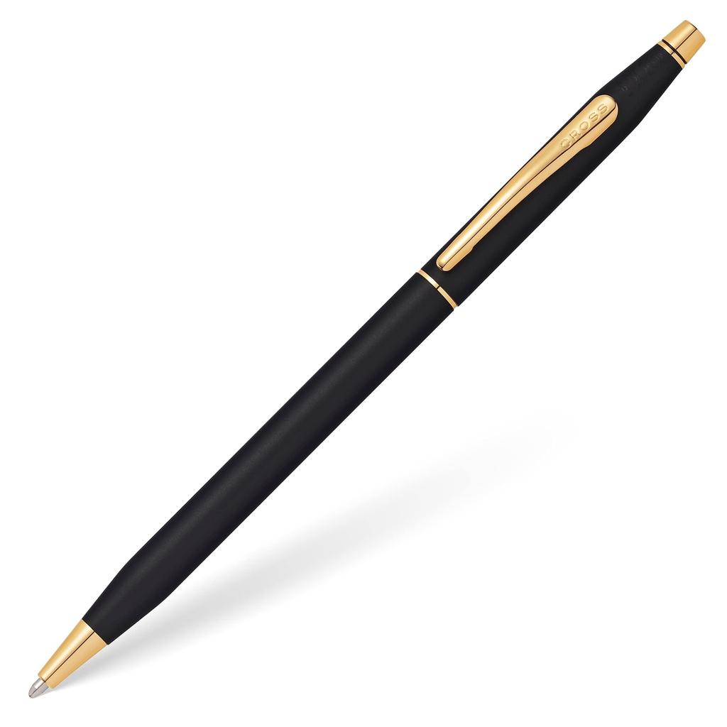 Cross Шариковая ручка Classic Century Classic Black в подарочной коробке премиум-класса Идеальный подарок на День или повышение, Перо, Отца