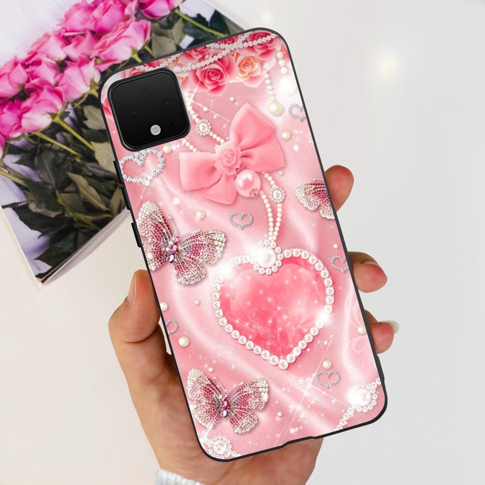 For Google Pixel 4 XL Case G020P G020 Fashion Painted Cover Soft Silicone Phone Casing For Google Pixel4 XL Back Cover Bumper