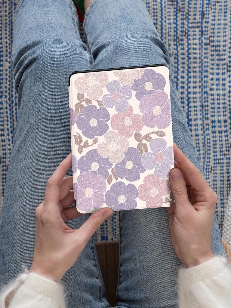 Kindle Case Fits All-New 6" Kindle (11th Generation, 2026 Release)/ Kindle (10th Gen,2019) Flowers Shell Cover