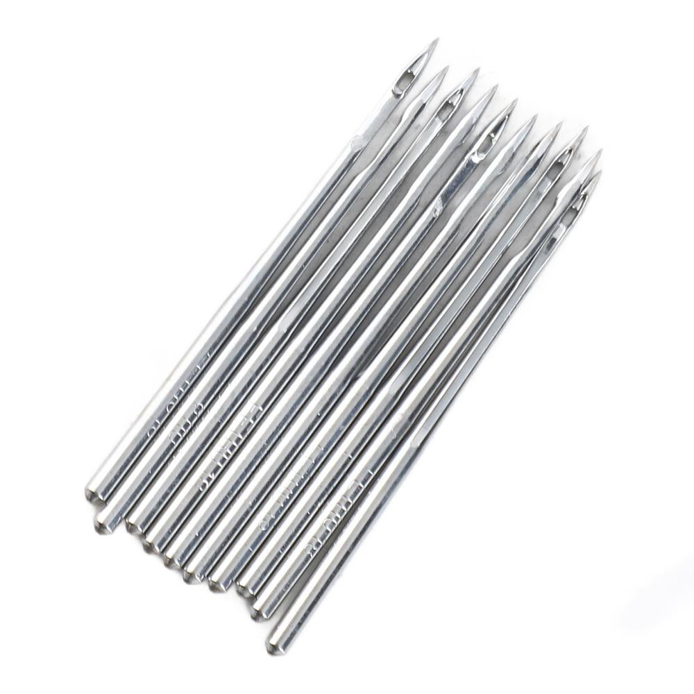 10Pcs/Set 6 Types Industrial Sewing Needles Heavy Duty Metal Needles Set For Industrial Machines